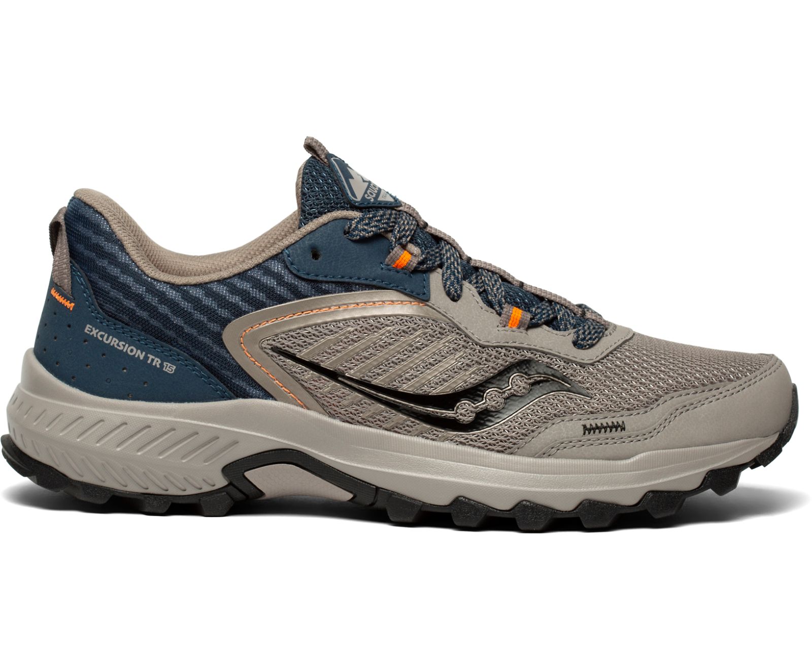 Tenis Para Trail Running Saucony Excursion Tr15 Hombre Grises Azul Marino | México 580ILHS